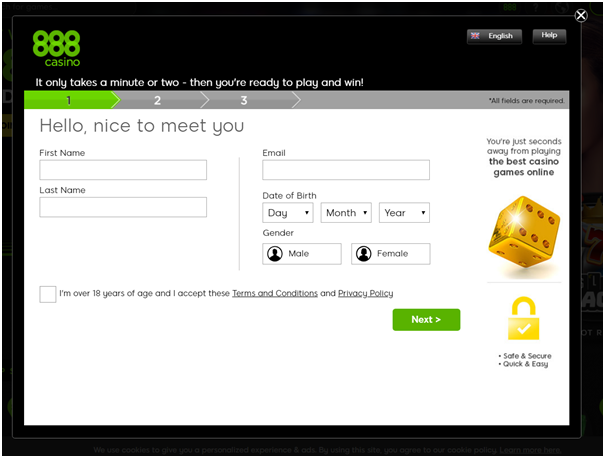888 casino sign up