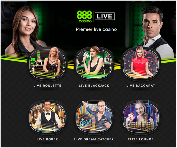 888 live casino