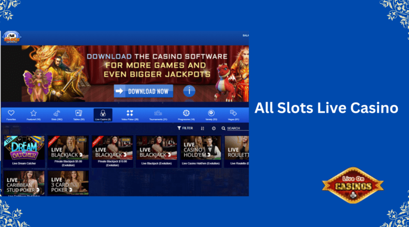 All Slots Live Casino