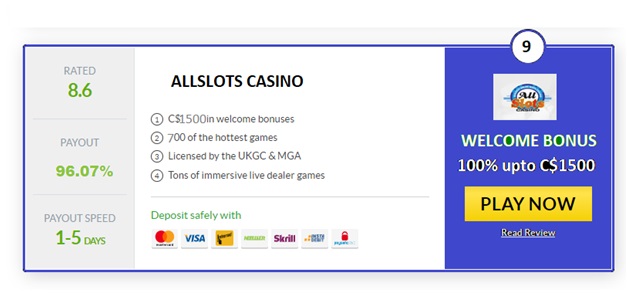 Allslots- live