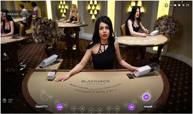 How to play Betconstruct Live Blackjack?