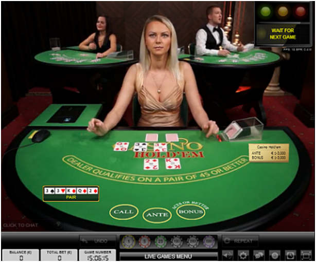 Casino Holdem live