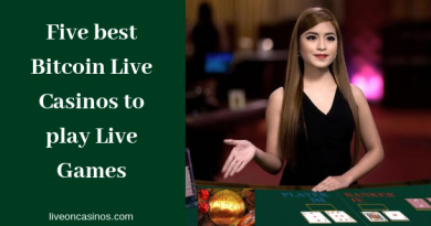 Five best Bitcoin Live Casinos for Canadians