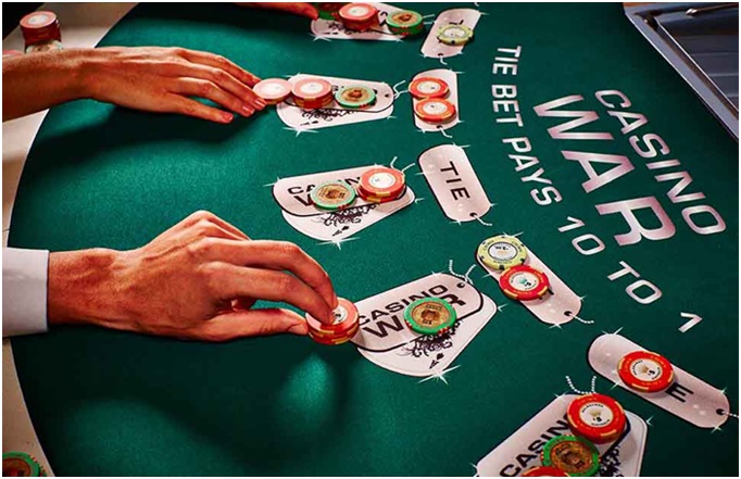 How to play Live casino war