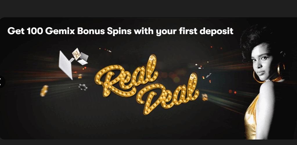 Intercasino Welcome bonus