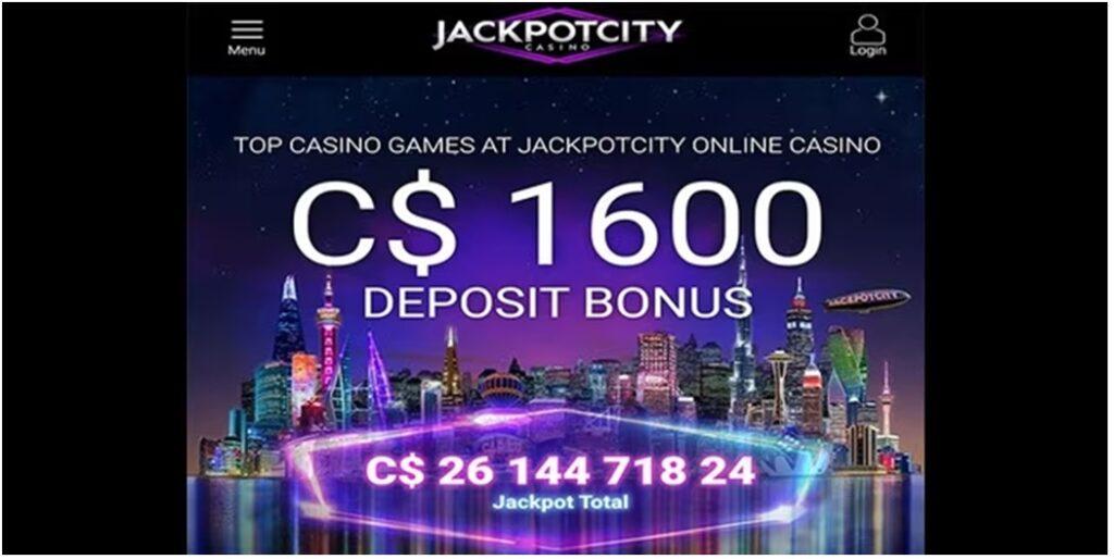 Jackpot City Casino Bonus