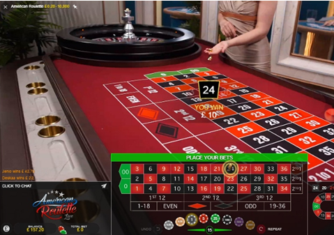 Live American Roulette- Wins