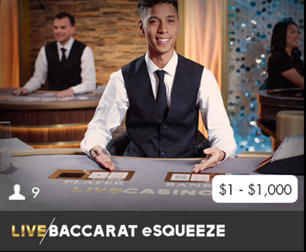 Live Baccarat eSqueeze