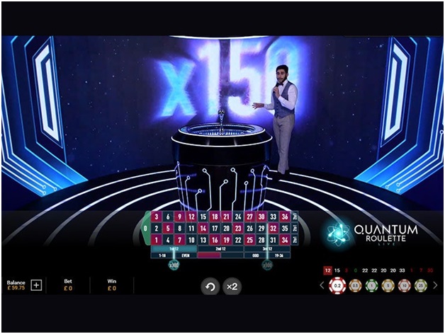 Live Quantum Roulette