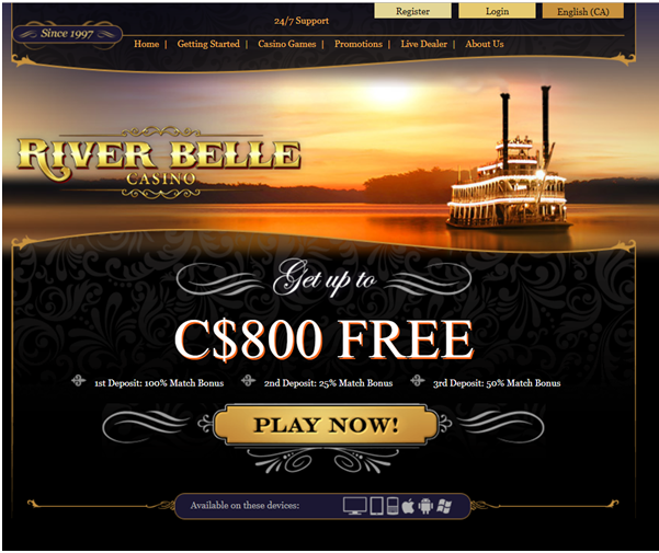 RIver Belle Casino Canada