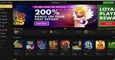 Rich Casino CAD Live Casino