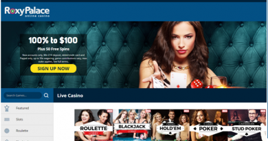 Roxy Palace Live casino