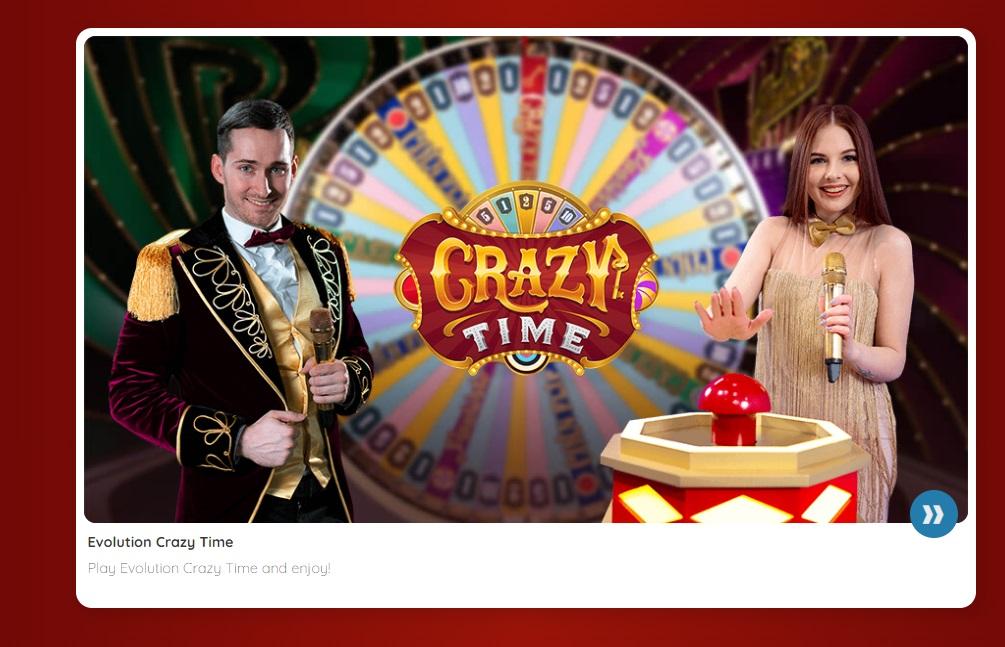 Royal Vegas Casino- Live Crazy Time Game