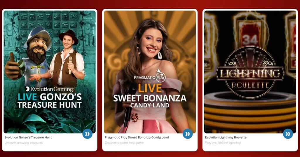 Royal Vegas Casino Live Game shows