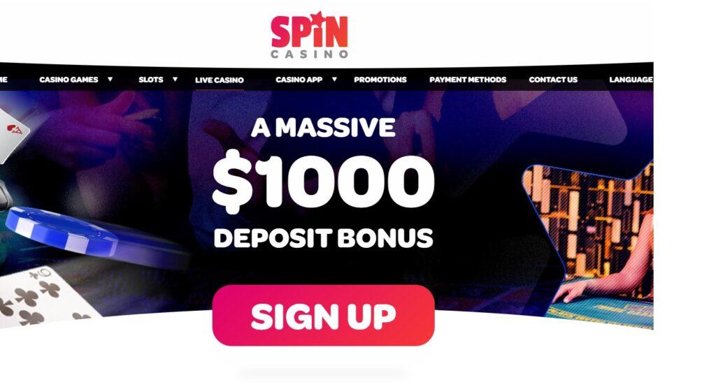 Spin Casino Canada Live Casino