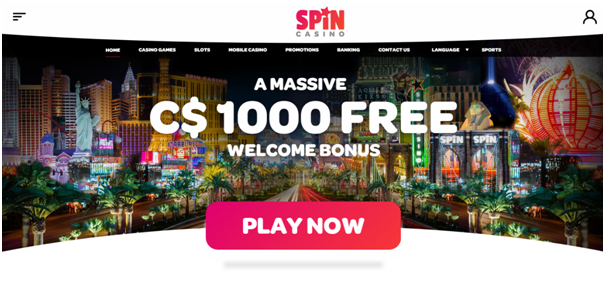 Spin Casino live Canada