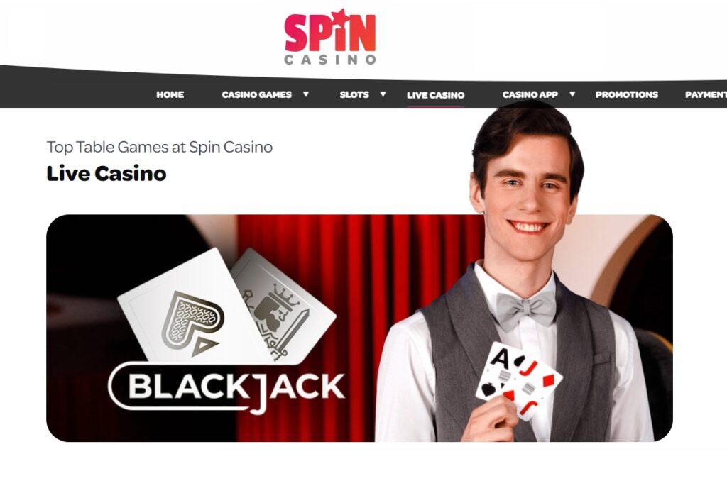 Spin Casino Live