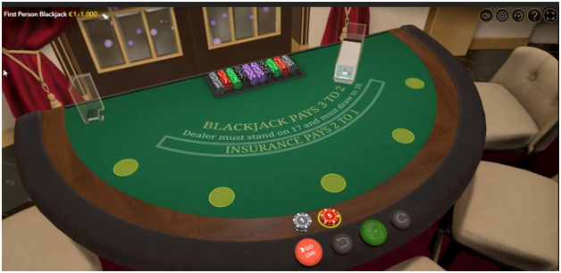 First Person- Blackjack