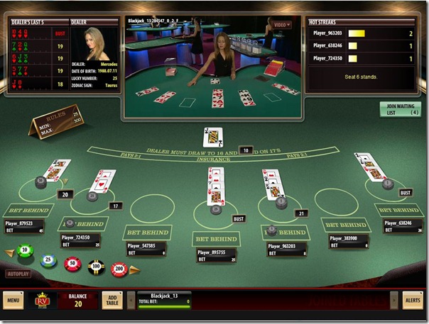 Hotstreak Live Dealer-Royal Vegas