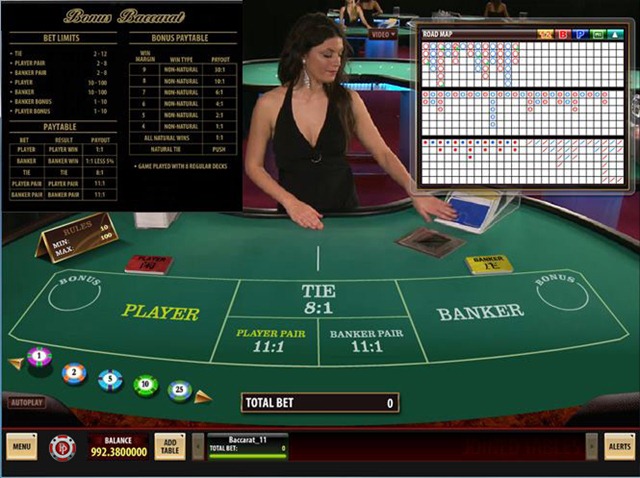 Live Dealer Baccarat-Platinum Play