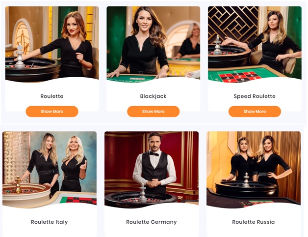 Pragmatic Live games